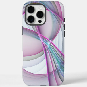 In Beweging, Moderne Abstract Kleurrijke Fractale  iPhone 16 Pro Max Hoesje