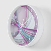 In beweging, moderne Abstracte kleurrijke fractale (Hoek)