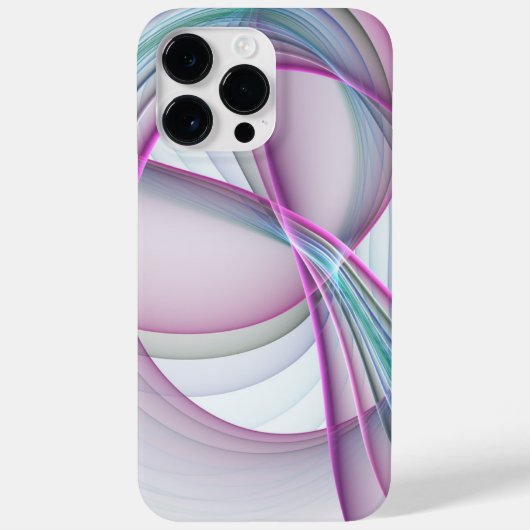 In beweging, moderne Abstracte kleurrijke fractale Case-Mate iPhone Case (Achterkant)