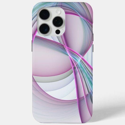 In beweging, moderne Abstracte kleurrijke fractale Case-Mate iPhone Case (Achterkant)
