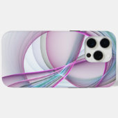 In beweging, moderne Abstracte kleurrijke fractale Case-Mate iPhone Case (Achterkant (horizontaal))