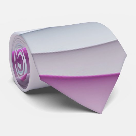 In beweging, moderne Abstracte kleurrijke fractale Stropdas (Opgerold)