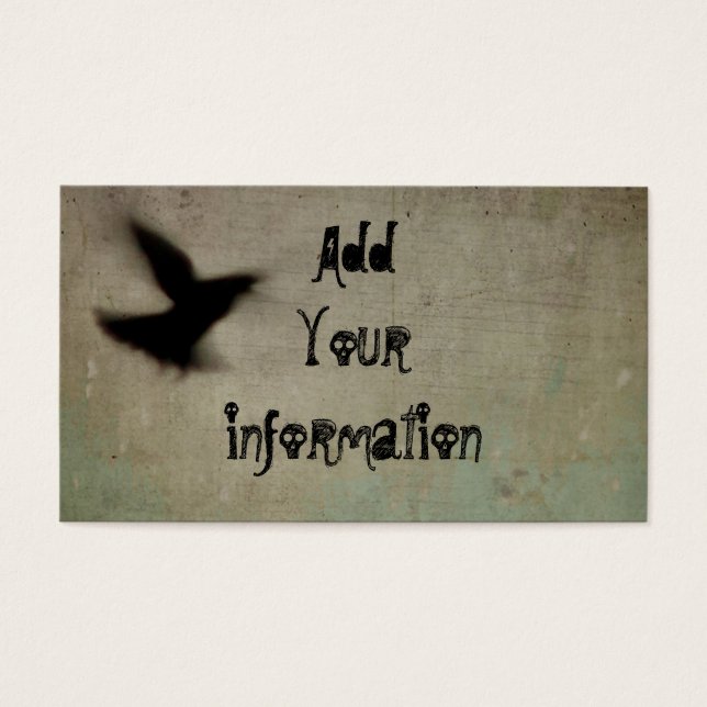 In beweging visitekaartjes (Voorkant)