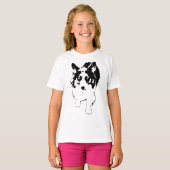 In beweging, vol vreugde t-shirt (Voorkant volledig)