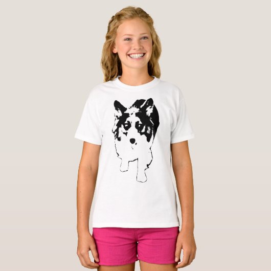 In beweging, vol vreugde t-shirt (Voorkant volledig)