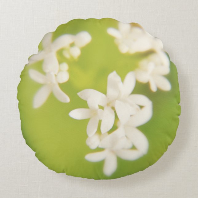 In Bloom II Rond Kussen (Voorkant)