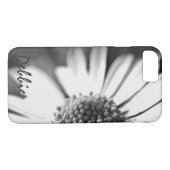 In Bloom l B&W Foral Photography Case-Mate iPhone Case (Achterkant (Horizontaal))
