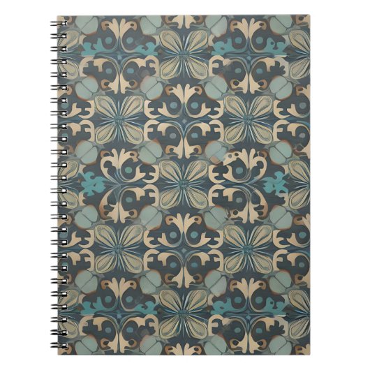 in blue notitieboek (Voorkant)