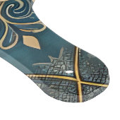 in blue snijplank (Hoek)