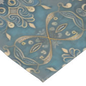 in blue tafelkleed (Gekanteld)