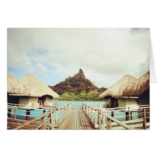 In Bora Bora (Voorkant Horizontaal)