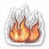 In brand waterdicht sticker (Voorkant)