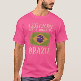 In Brazilië werden Braziliaanse vlaglegerleggers T-shirt