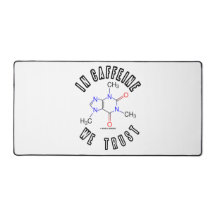 In cafeïne vertrouwen we op cafeïnemolecule