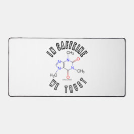 In cafeïne vertrouwen we op cafeïnemolecule bureaumat