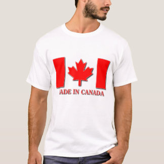 In Canada Gemaakt T-shirt Canadese Trots