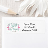 In Christ Alone Adresetiketten Etiket (Insitu)