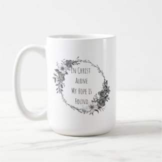 In Christ Alone Coffee Mug Koffiemok