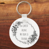 In Christ Alone Keychain (Achterkant)