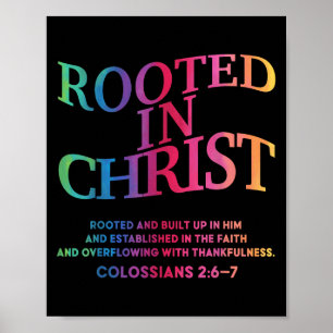 In Christ is King Christelijk Jesus Toddler G gewo Poster