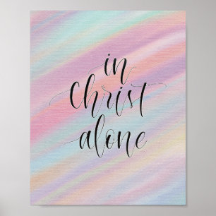 In Christus alleen Poster
