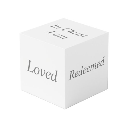 In Christus ben ik Kubus (Voorkant hoekig)