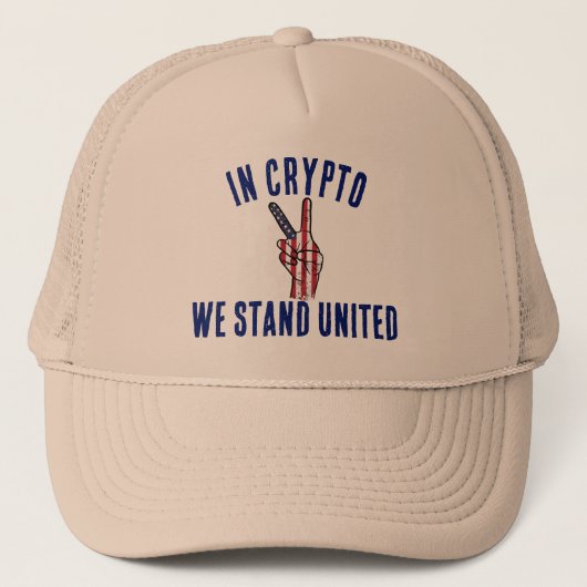 In Crypto Trucker Pet (Voorkant)