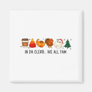 In Da Clerb zijn we allemaal familie leuke kerst t Magneet