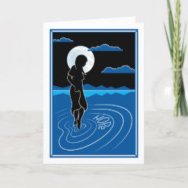 In dat diepe Reflection_Wenskaart Kaart