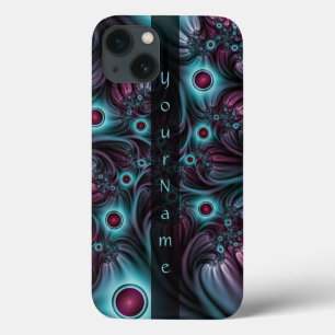 In de Abstracte naam van de fractale kunst van he iPhone 13 Hoesje