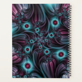 In de Abstracte naam van de fractale kunst van he Planner (Achterkant)