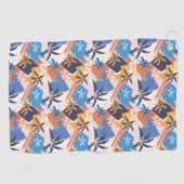 In de Abstracte tropen Golfhanddoek (Horizontaal)