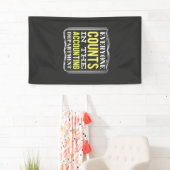 In de afdeling Boekhouding Spandoek (Insitu)