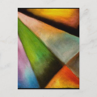 In de afstand briefkaart