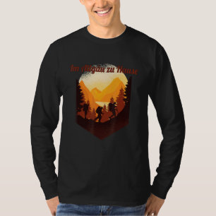 In de Allgäu, in het thuisgebergte, die Feestdagen T-shirt