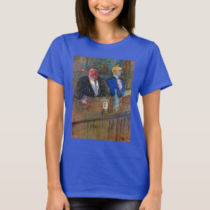 In de balie van Toulouse Lautrec, Kunst T-shirt