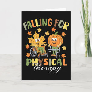 In de ban van de fysiotherapie Pt Schattige herfst Kaart