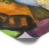 In de Bazaar | Auguste Macke | Poster (Hoek)