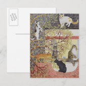 In de begrenzing briefkaart (Voorkant / Achterkant)