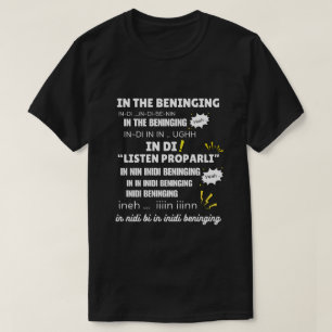 In de Beningende meme T-shirt
