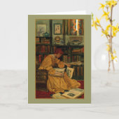 In de bibliotheek kaart (Gele Bloem)