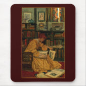 In de bibliotheek muismat (Voorkant)