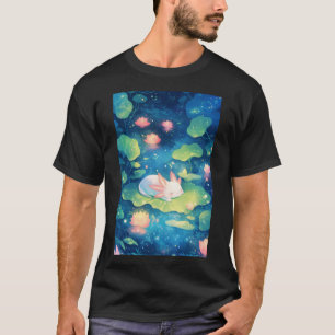 In de BloemenVijver Axolotl Zoete Ontsnapping T-shirt