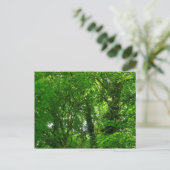 In de bomen briefkaart (Staand voorkant)