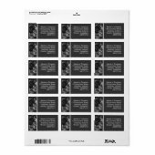 In de Bomen Etiket (Full Sheet)
