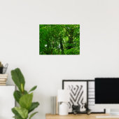 In de bomen poster (Thuiskantoor)