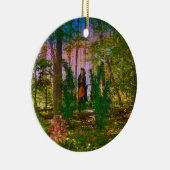 In de bossen keramisch ornament (Rechts)