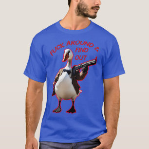 In de buurt Ontdek Gekke gans T-shirt