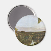 In de Catskills by Cole Thomas (Beste kwaliteit) Magneet (Voorkant / Achterkant)