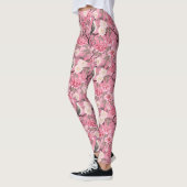 In de Cherry Blossoms Roze Chinoiserie Leggings (Links)
